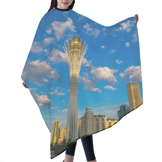 Personality  Baiterek Tower, Nur-Sultan, Kazakhstan  Hair Cutting Cape
