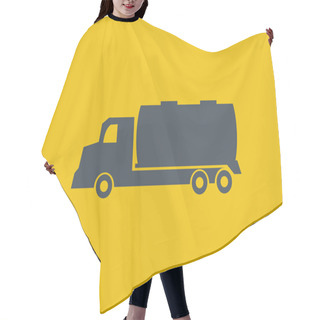 Personality  Transportation Flat Icon Hair Cutting Cape
