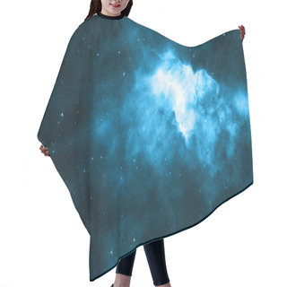Personality  Blue Deep Space Background Hair Cutting Cape