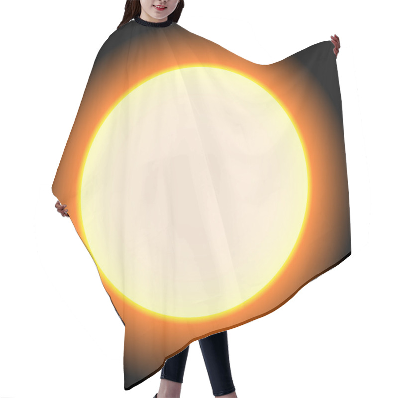 Personality  Solar Eclipse, Moon Hair Cutting Cape