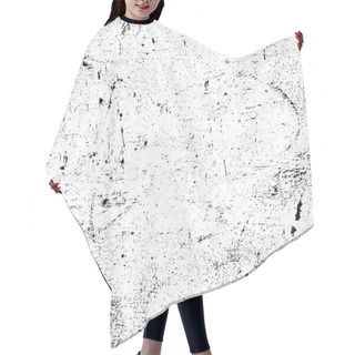Personality  Distressed Paint Texture Hair Cutting Cape