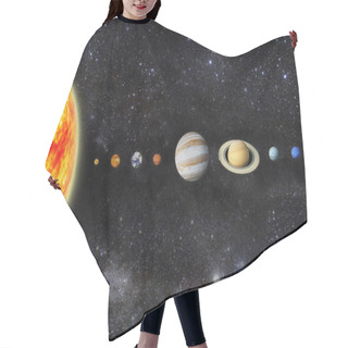 Personality  Solar System Hair Cutting Cape