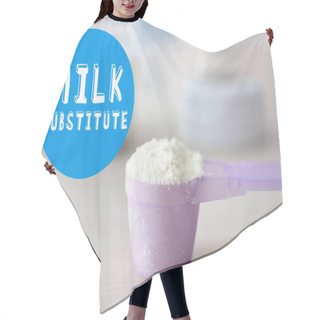 Personality  Food Substitute Concept Hair Cutting Cape