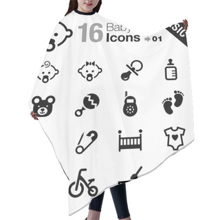 Personality  Basic - Baby Icons Hair Cutting Cape