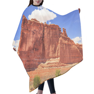 Personality  Tower Of Babel Rock Formation Canyon Arches National Park Moab U Hair Cutting Cape