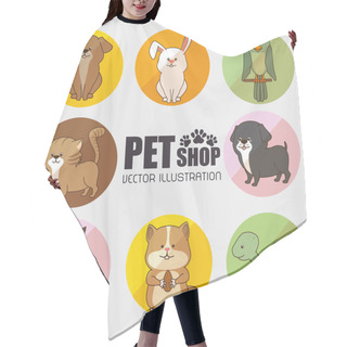 Personality  Pet Shop Hair Cutting Cape