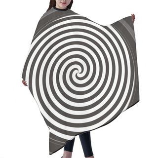 Personality  Hypnotic Spiral Hair Cutting Cape