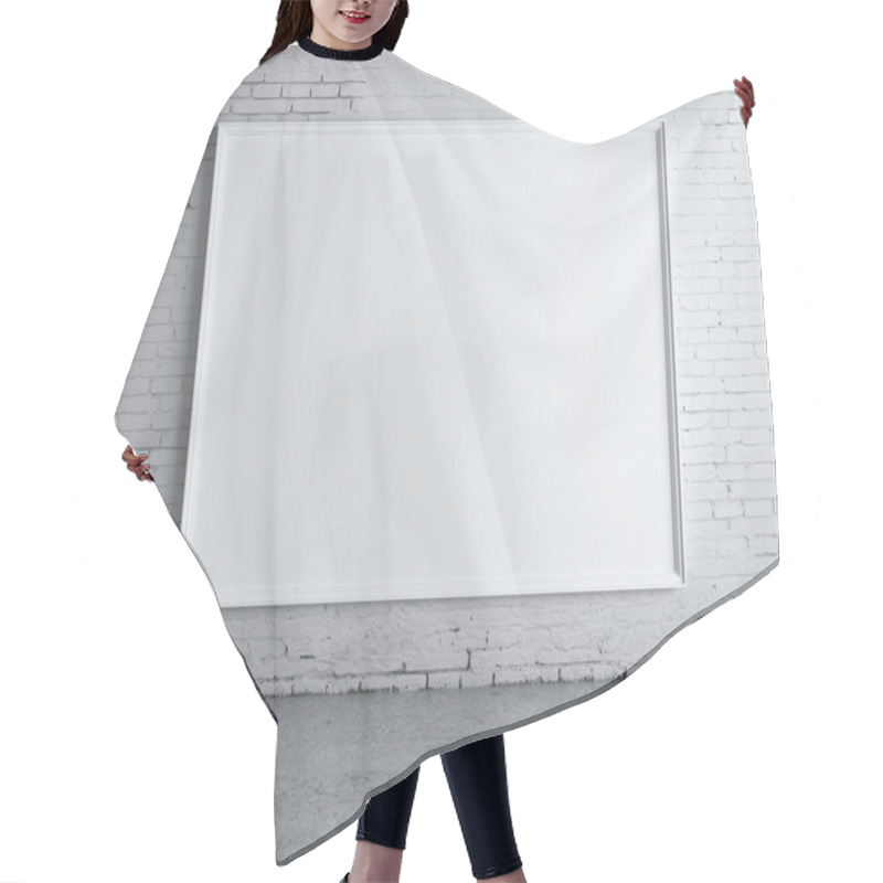 Personality  blank poster hair cutting cape
