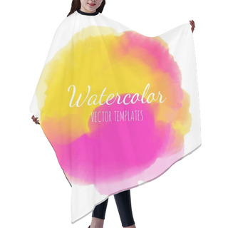 Personality  Vector Watercolor Background2 Hair Cutting Cape