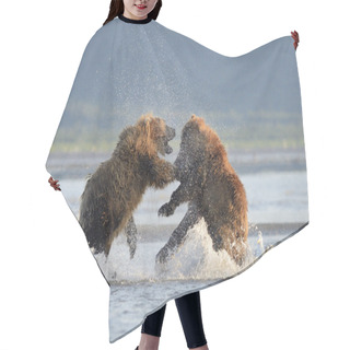 Personality  Grizzly Bear Hair Cutting Cape