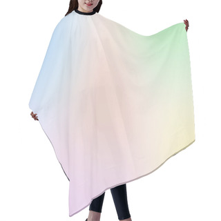 Personality  Blurred Pastel Background Hair Cutting Cape