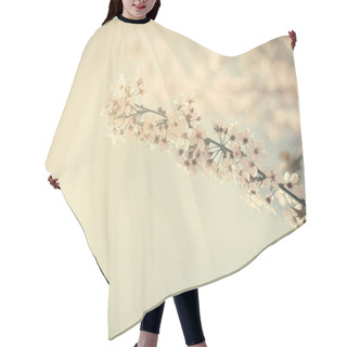 Personality  Vintage Flowers Hair Cutting Cape