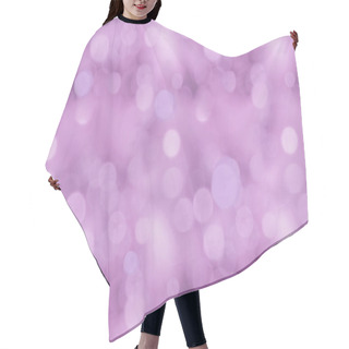 Personality  Pink Bokeh Texture Hair Cutting Cape