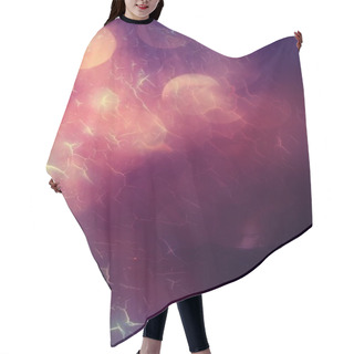 Personality  Grunge Abstract Art Texture Hair Cutting Cape