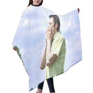 Personality  Spring Allergy Hair Cutting Cape