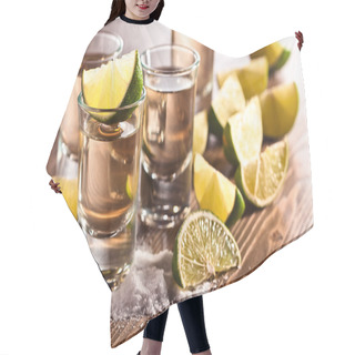 Personality  Tequila With Salt And Lime  Hair Cutting Cape
