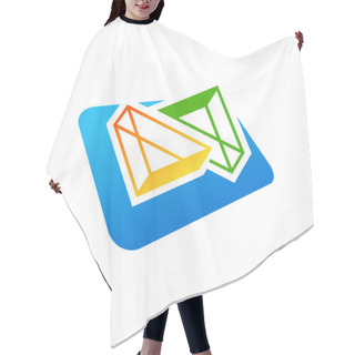 Personality  Abstract Arrow Sign Hair Cutting Cape