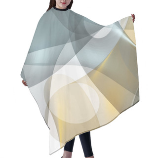 Personality  Abstract-background-with-rounded-lines-in-smooth-tints Hair Cutting Cape