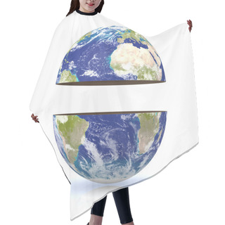 Personality  Earth Globe Hair Cutting Cape