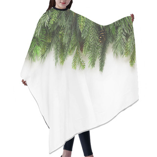 Personality  Christmas Tree Branches Background Hair Cutting Cape