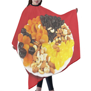 Personality  Dried Fruits With Nuts Hair Cutting Cape