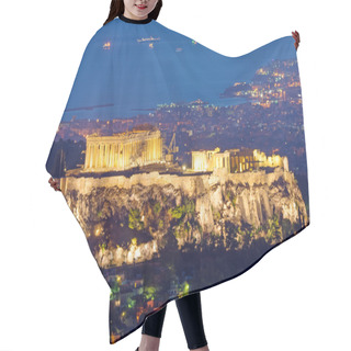 Personality  The Acropolis At Night Hair Cutting Cape