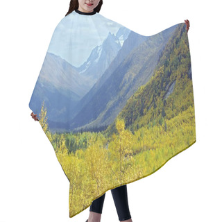 Personality  Colors Of The Golden Autumn In The Mountains Hair Cutting Cape