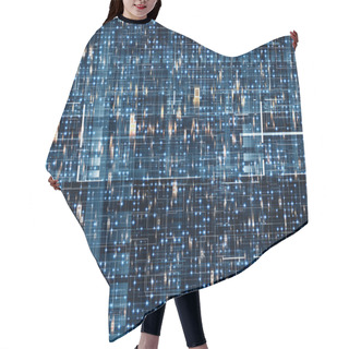 Personality  Lights Of The Network Hair Cutting Cape