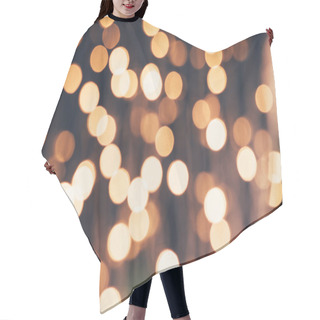 Personality  Christmas Festive Lights Hair Cutting Cape