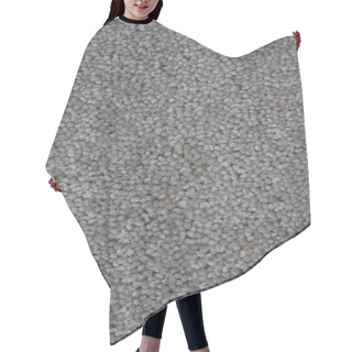 Personality  Gray Carpet Texture Hair Cutting Cape