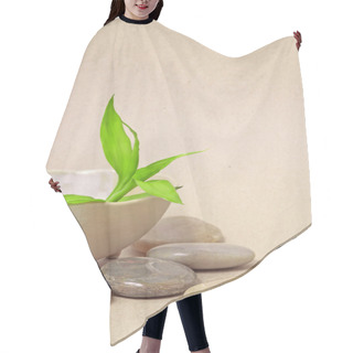 Personality  Oriental Lucky Bamboo Hair Cutting Cape
