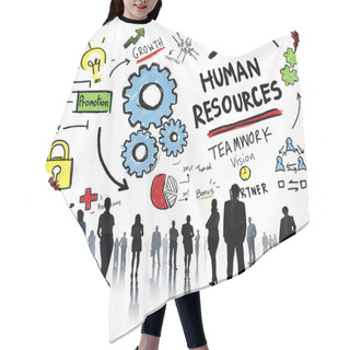 Personality  Human Resources Business Concept Hair Cutting Cape