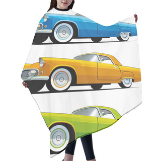 Personality  American Old-fashioned Car Hair Cutting Cape