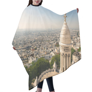 Personality  View Of Paris From The Sacre Coeur Hair Cutting Cape