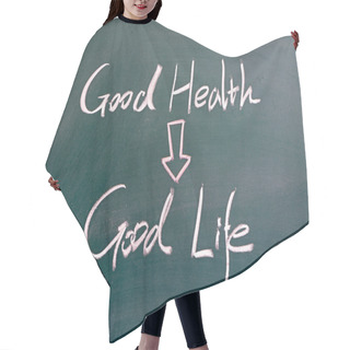 Personality  Good Health And Good Life Hair Cutting Cape