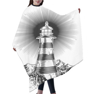 Personality  Light House Hair Cutting Cape