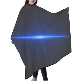 Personality  Abstract Blue Light Effect Concept Background Hair Cutting Cape