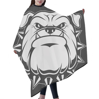 Personality  Head Ferocious Bulldog Hair Cutting Cape