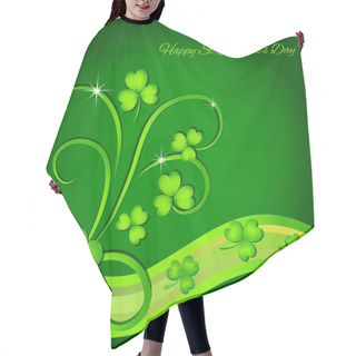 Personality  St. Patrick's Day Greeting Card Hair Cutting Cape