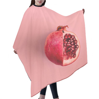 Personality  Red Pomegranate Fruit Hair Cutting Cape