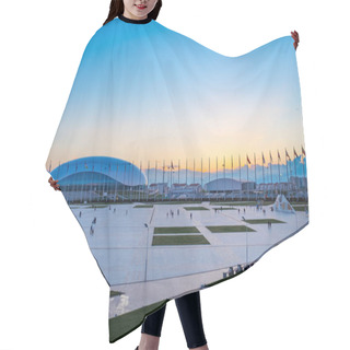 Personality  Sochi, Russia, Olimpic Park In Sunset Hair Cutting Cape