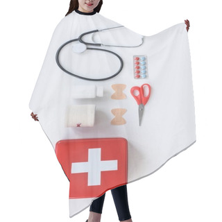 Personality  First Aid Kit Hair Cutting Cape