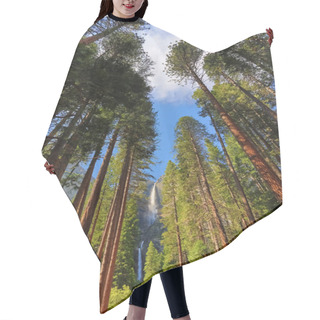 Personality  Upper And Lower Yosemite Falls Hair Cutting Cape