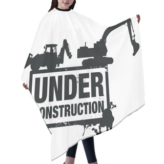 Personality  Website Construction Background Hair Cutting Cape