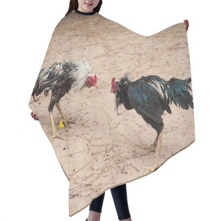 Personality  Fighter Cocks Hair Cutting Cape