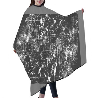 Personality  Abstract Rusty Banner Hair Cutting Cape