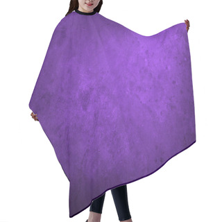 Personality  Closeup Of Purple Textured Background Hair Cutting Cape