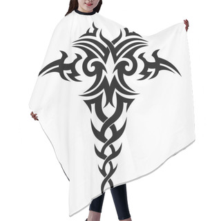 Personality  Tribal Tattoo Design Hair Cutting Cape