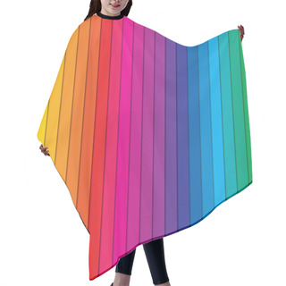 Personality  Color Spectrum Vector Abstract Background, Beautiful Colorful Wallpaper Hair Cutting Cape