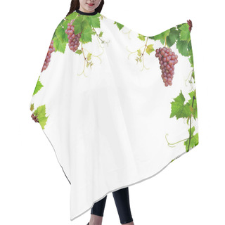 Personality  Grapevine Border With Pink Grapes Hair Cutting Cape